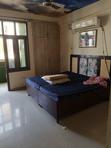 Bedroom in 3 BHK Builder Floor at Dhakoli – for Rent