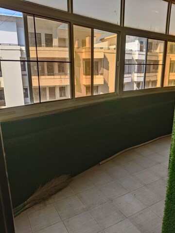 Balcony in 3 BHK Builder Floor at Dhakoli – for Rent