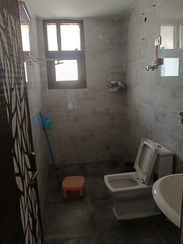 Bathroom in 3 BHK Builder Floor at Dhakoli – for Rent
