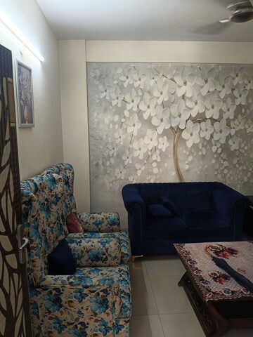 Living Room in 3 BHK Builder Floor at Dhakoli – for Rent