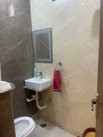 Bathroom in 1 BHK Builder Floor at Subhash Nagar – for Rent