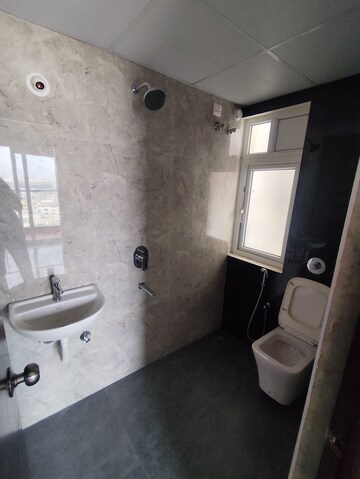 Bathroom in 3 BHK Apartment at Gokuls Bhuvanam, Nizampet – for Rent