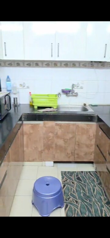 Kitchen in 3 BHK Apartment at Prem Apartments Faridabad, Sector 21c – for Sale