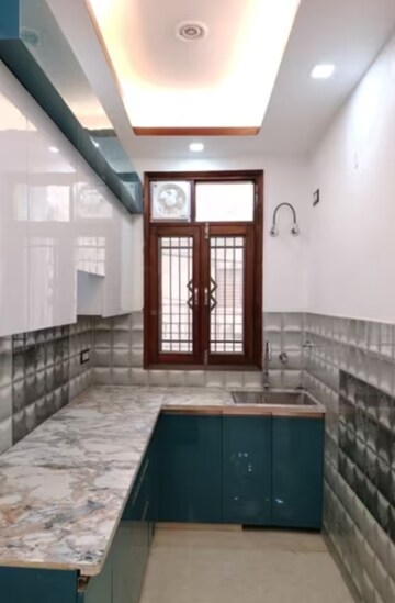 Kitchen in 1 BHK Builder Floor at Khanpur – for Sale