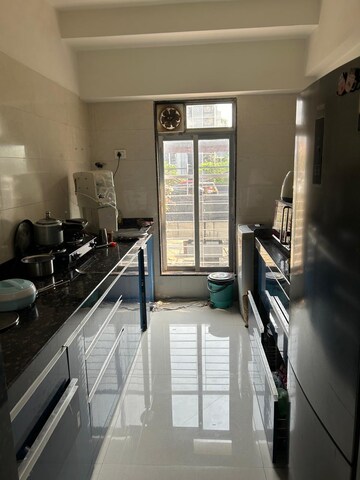 Balcony in 2 BHK Apartment at Green Tree Lifescapes Vishakha, Andheri East – for Rent