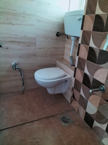 Bathroom in 1 BHK Apartment at Riddhi Gardens CHS, Malad East – for Rent