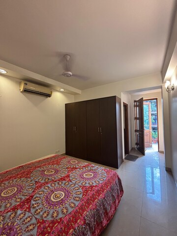 Bedroom in 3 BHK Builder Floor at Greater Kailash I – for Rent