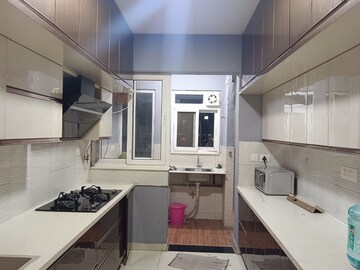 Kitchen in 3 BHK Apartment at Pashmina Waterfront, Old Madras Road – for Rent