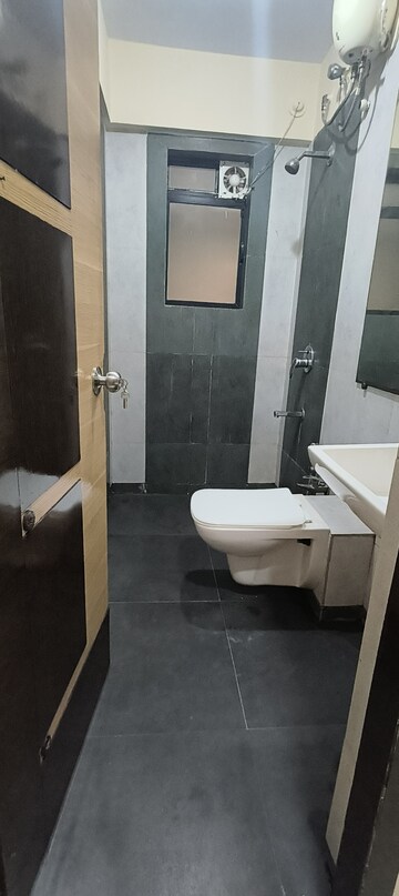 Bathroom in 4 BHK Apartment at Kesar Exotica, Kharghar Sector 10 – for Rent