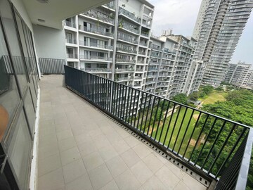 Balcony in 3.5 BHK Apartment at Ireo Skyon, Sector 60 – for Rent