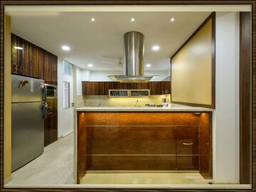 Kitchen in 4 BHK Apartment at Vijay Orion II, Ghodbunder Road – for Sale