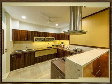 Kitchen in 4 BHK Apartment at Vijay Orion II, Ghodbunder Road – for Sale