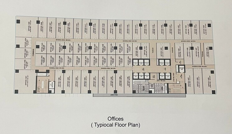 Master Plan, splendor-onyx-blue Commercial Office Space in IT/SEZ 890 Sq.Ft. In Sector 142 Noida 8653753