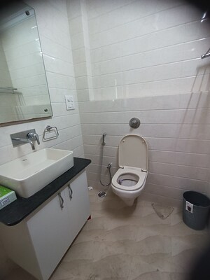 Bathroom in 3 BHK Builder Floor at Chittaranjan Park – for Sale