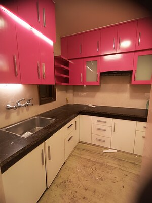 Kitchen in 3 BHK Builder Floor at Chittaranjan Park – for Sale