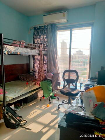 Master Bedroom in 2 BHK Apartment at Akshar Green World, Dighe – for Rent