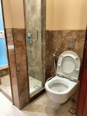 Bathroom in 4 BHK Apartment at Hauz Khas Enclave – for Rent