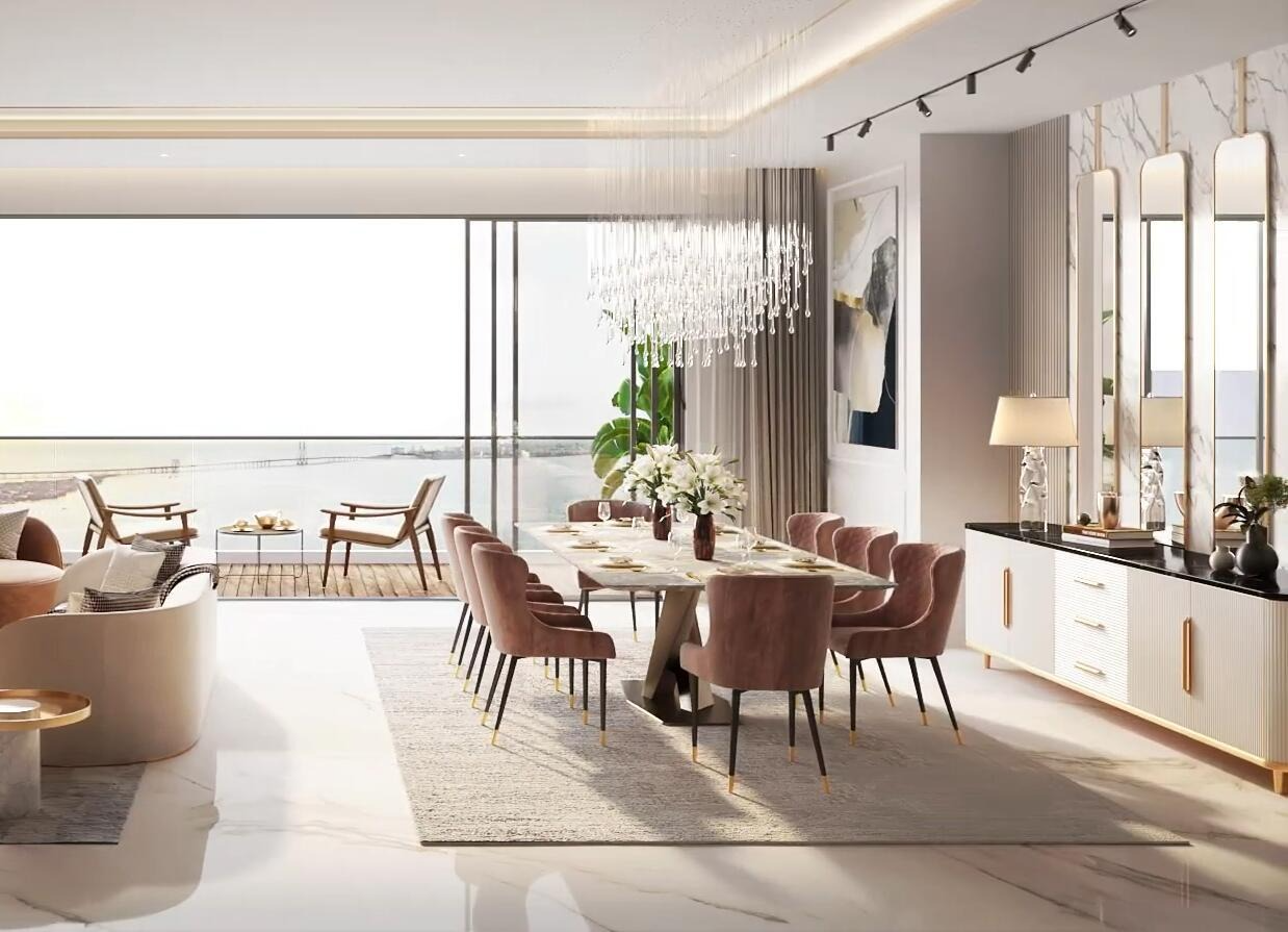 4 BHK + Servant Room,Study Room 2607 Sq.Ft. Apartment in Kalpataru Oceana