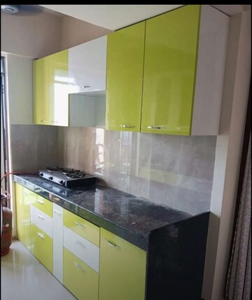 Kitchen in 1 BHK Apartment at Rustomjee Avenue L1, Virar West – for Rent