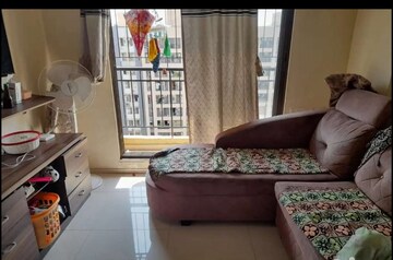 Balcony in 1 BHK Apartment at Rustomjee Avenue L1, Virar West – for Rent