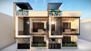3 BHK Independent House – Exterior View View at Shastri Nagar - for Sale