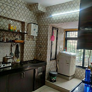 Kitchen in 2 BHK Apartment at Arpan Darpan CHS, Goregaon East – for Sale