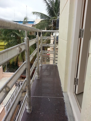 Balcony in 1 RK Independent House at Rt Nagar – for Rent