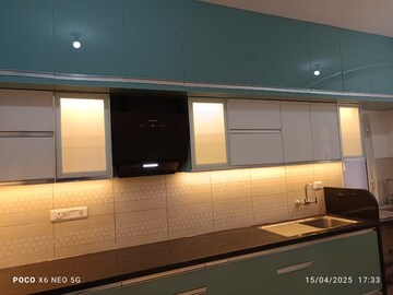 Kitchen in 3 BHK Apartment at Prestige Finsbury Park Regent, Bagaluru  – for Rent