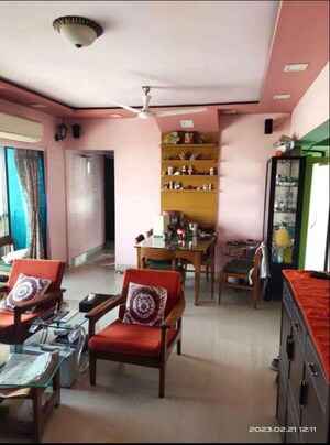 Living Room in 3 BHK Apartment at Runwal Pearl, Manpada – for Sale