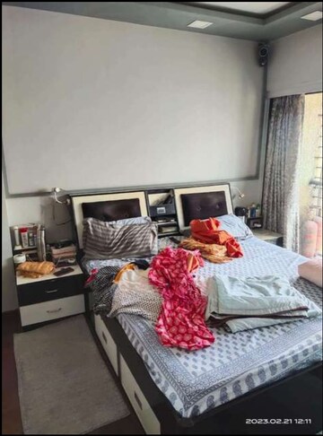 Bedroom in 3 BHK Apartment at Runwal Pearl, Manpada – for Sale