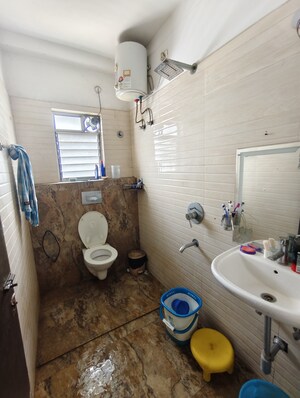 Bathroom in 2 BHK Apartment at Jyoti Nagar – for Sale