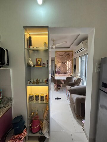 Kitchen in 1 BHK Apartment at Hiranandani Estate, Ghodbunder Road – for Rent