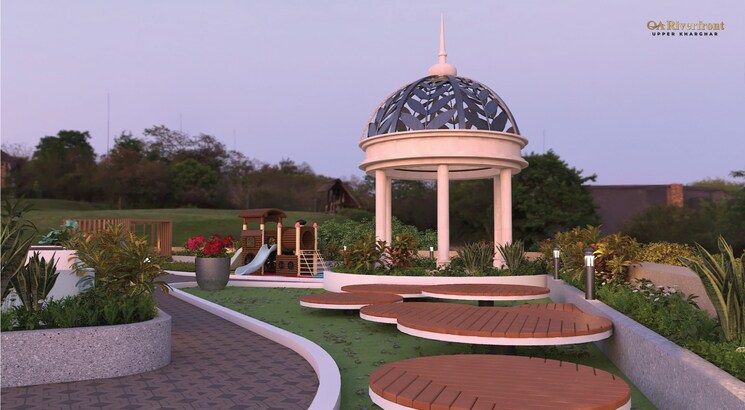 Swimming Pool, rs-qa-riverfront 1 Bedroom 370 Sq.Ft. Apartment In Ghot Navi Mumbai 8654148