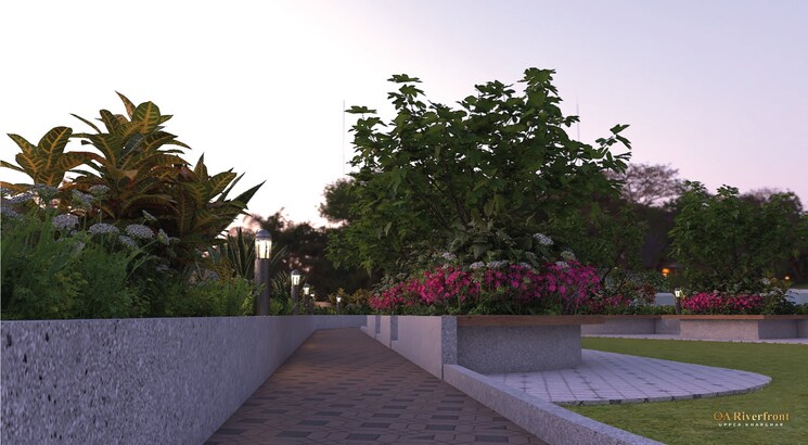 Garden, rs-qa-riverfront 1 Bedroom 370 Sq.Ft. Apartment In Ghot Navi Mumbai 8654148