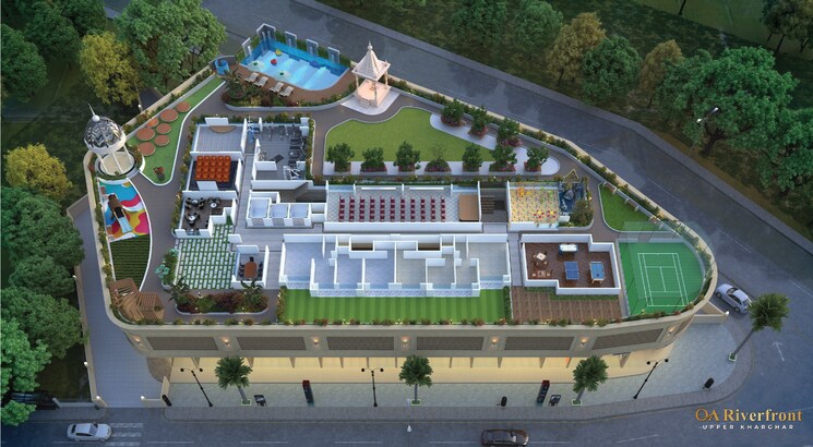 Exterior View, rs-qa-riverfront 1 Bedroom 370 Sq.Ft. Apartment In Ghot Navi Mumbai 8654148