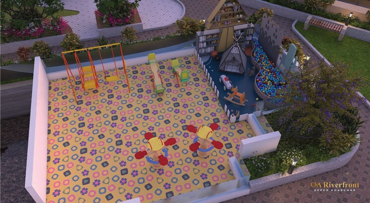 Master Plan, rs-qa-riverfront 1 Bedroom 370 Sq.Ft. Apartment In Ghot Navi Mumbai 8654148