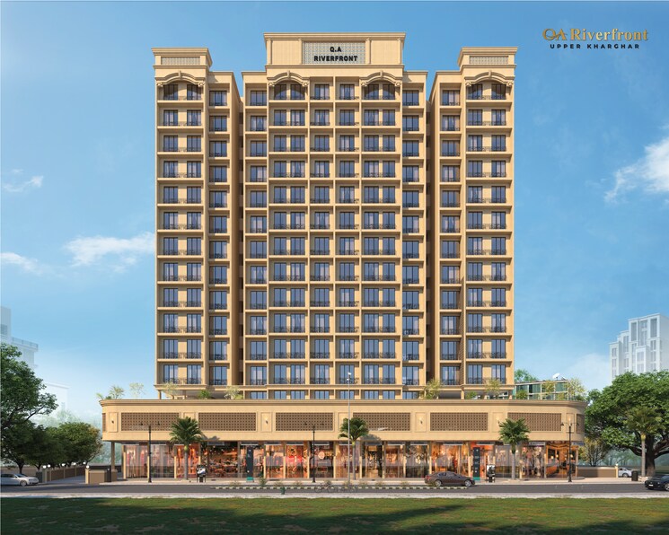 Exterior View, rs-qa-riverfront 1 Bedroom 370 Sq.Ft. Apartment In Ghot Navi Mumbai 8654148