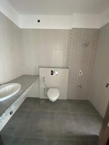 Bathroom in 3 BHK Apartment at Hiranandani Estate, Ghodbunder Road – for Rent