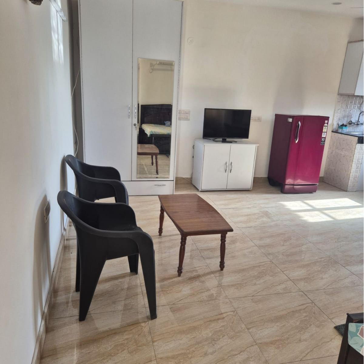 1 Rk+ Pooja Room Builder Floor For Rent in Greater Kailash 