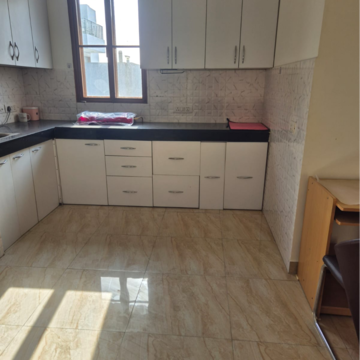 Kitchen in 1 RK Builder Floor at Greater Kailash I – for Rent