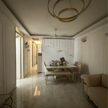 Living Room in 3 BHK Builder Floor at East Of Kailash – for Rent