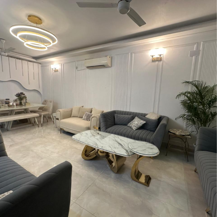 Living Room, east of kailash 3 Bedroom 1850 Sq.Ft. Builder Floor In East Of Kailash Delhi 8654247