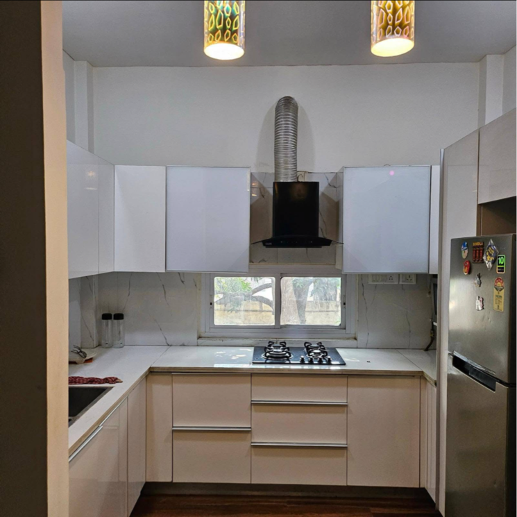 Kitchen, east of kailash 3 Bedroom 1850 Sq.Ft. Builder Floor In East Of Kailash Delhi 8654251