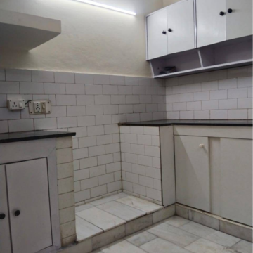 Kitchen in 2 BHK Builder Floor at Pamposh Enclave – for Rent