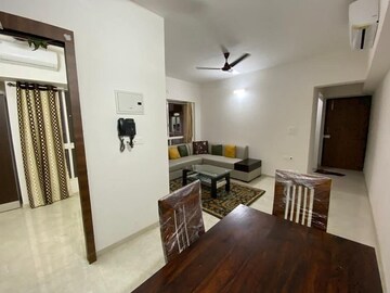 Living Room in 1.5 BHK Apartment at Lodha Amara, Kolshet Road – for Rent