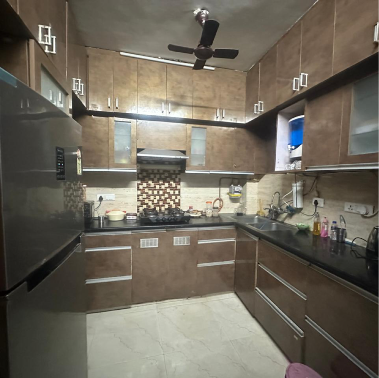 Kitchen, kalkaji 3 Bedroom 1850 Sq.Ft. Builder Floor In Kalkaji Delhi 8654317