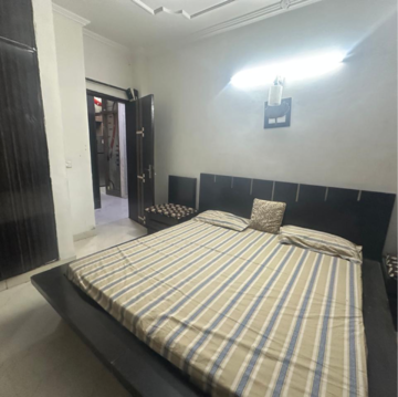Bedroom in 3 BHK Builder Floor at Kalkaji – for Rent