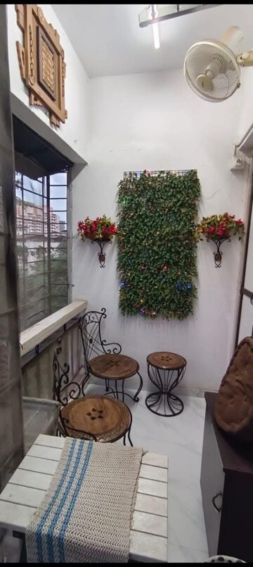 Balcony in 1 BHK Apartment at Triveni Vasant Vihar CHS, Vasant Vihar – for Rent