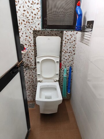 Bathroom in 1 BHK Apartment at Triveni Vasant Vihar CHS, Vasant Vihar – for Rent