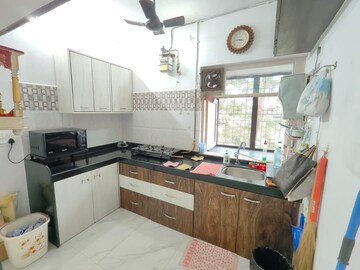 Kitchen in 1 BHK Apartment at Triveni Vasant Vihar CHS, Vasant Vihar – for Rent